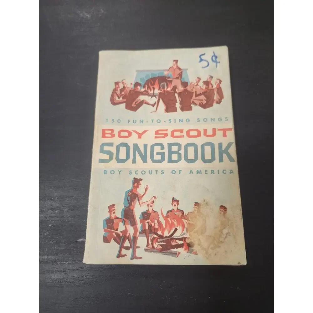 2 Vintage Boy Scouts/Cub Songbooks - 1963 & 1979 Printings - BSA No. 3222 &3226